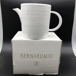 BERNARDAUD ORGANZA Pattern#5602 Item#4202 HOT BEVERAGE SERVER W/OUT COVER *READ
